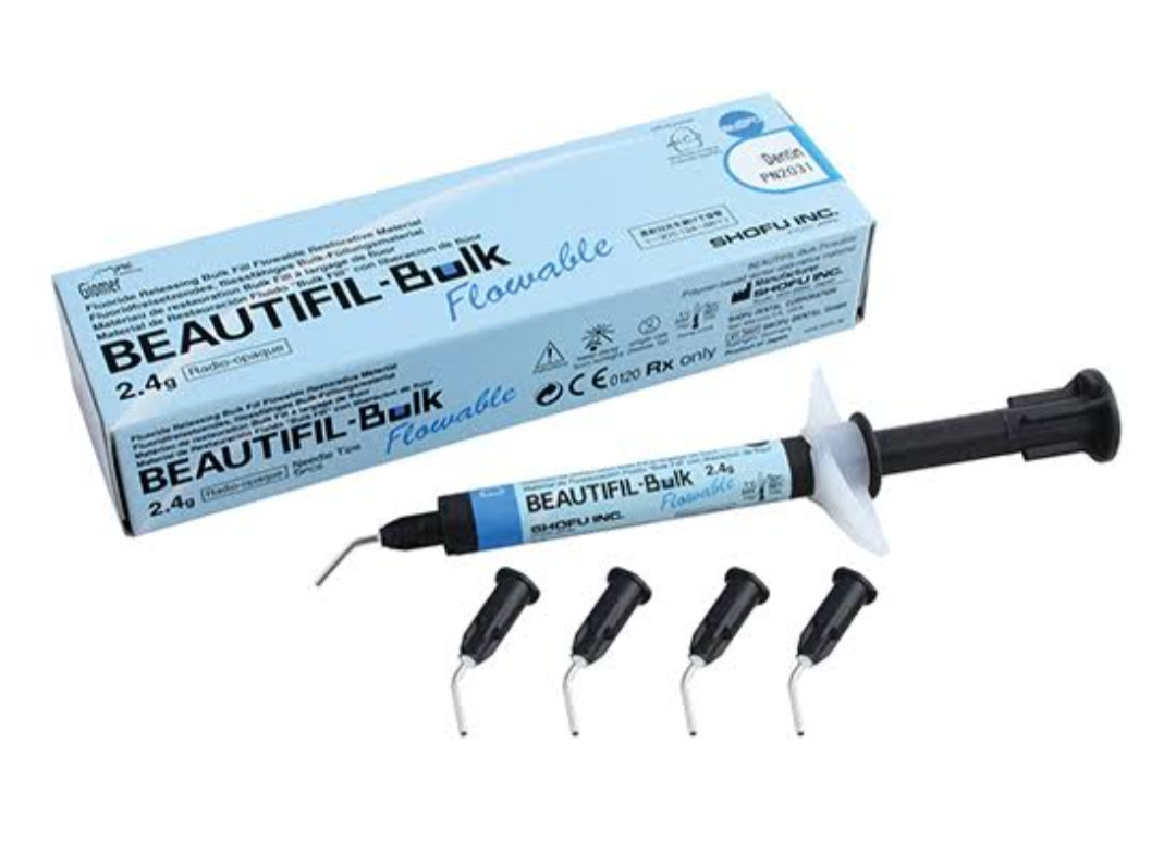 shofu beautifill bulk flowable composite