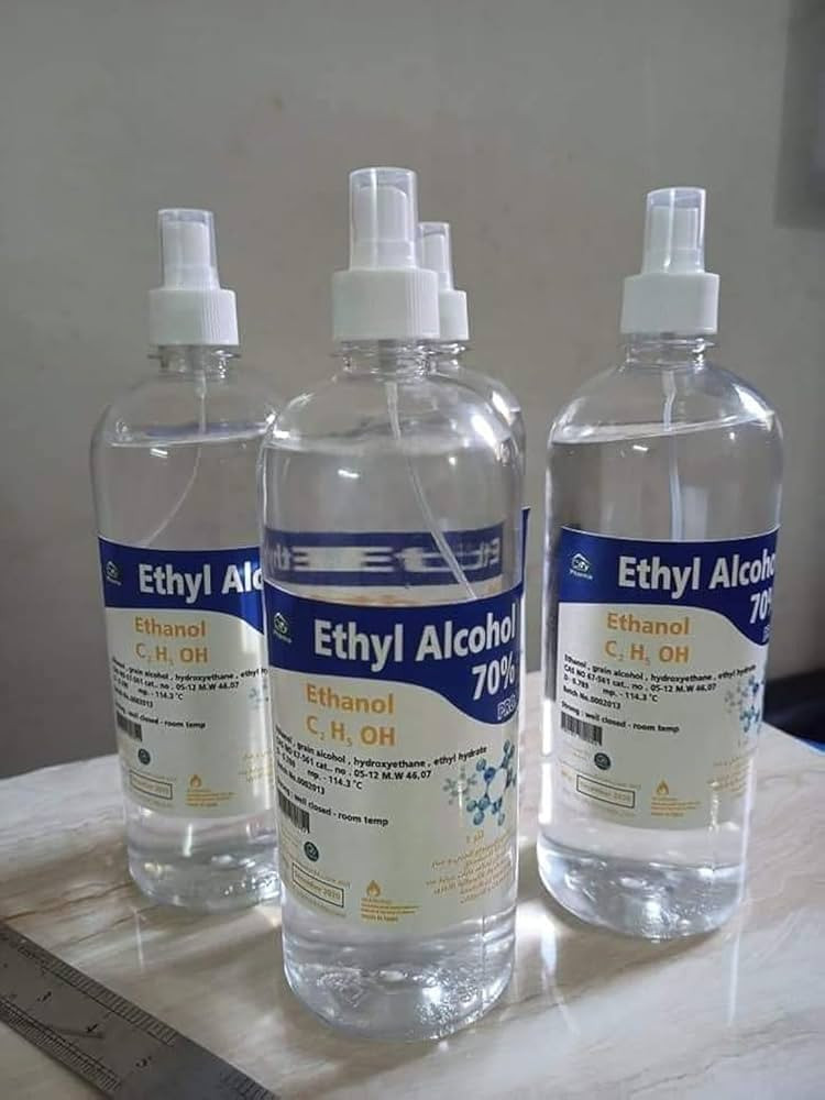 Ethyl Alcohol 1 Liter Disinfectant and Sterilizer