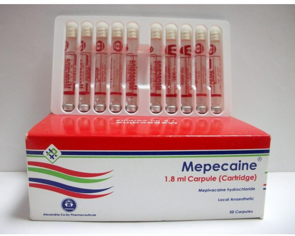 Mepecaine 3% carpule Mepivacaine HCl 54 mg/1.8 ml