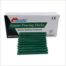 Maarc Green Tracing Sticks, PK of 10