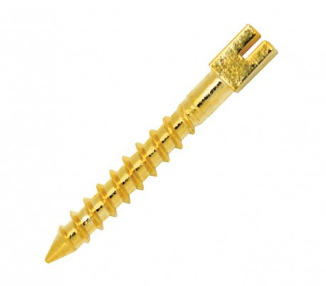 Gold-Plated Screw Post