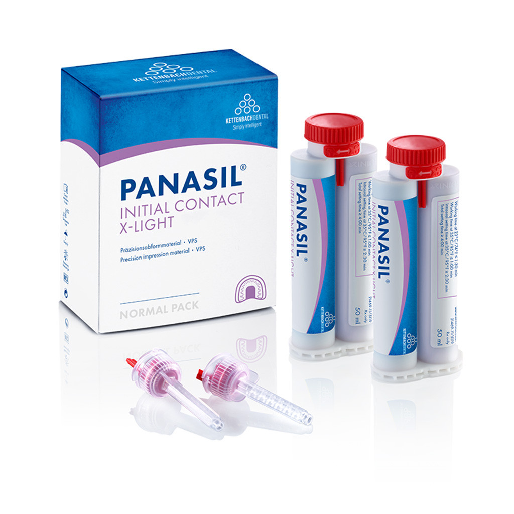 KETTENBACH Panasil Initial Contact X-Light Normal Pack 2x50ml