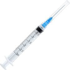 DISPOSABLE STERILE SYRINGE 3ML.