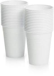 Plastic cups White Heavy