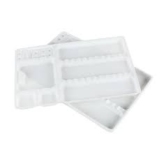 Dental Disposable Divided Tray Plastic Instrument Tray