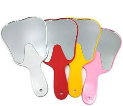 Dental Patient Hand Mirror tooth-shaped (1pc)