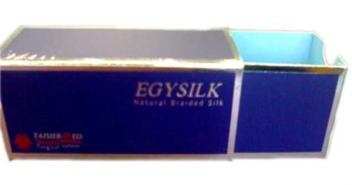 EGYSilk Natural Non-Absorbable Black Braided Silk